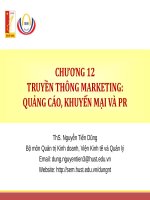 bài giảng  truyền thông marketing