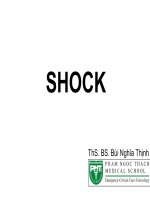 Bài giảng shock   ths  BS bùi nghĩa thịnh