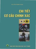 Ebook chi tiết cơ cấu chính xác  phần 1
