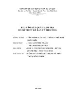 Mau bao cao ket qua tham tra ban ve thi cong cong trinh xay dung