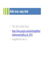 Bài giảng kiến trúc máy tính   chương 0   tổng quan nhập môn mạch số