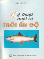 Ebook kỹ thuật nuôi cá trôi ấn độ (tái bản lần 2)
