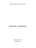 Lâm sàng - xã hội sản , TRƯỜNG ĐẠI HỌC Y KHOA THÁI NGUYÊN