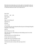 Làm bệnh án ngoại khoa 