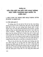Ebook xúc tiến thương mại với doanh nghiệp trong điều kiện hội nhập  phần 2