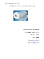 sản xuất sợi dứa gia cường – vật liệu sản xuất composite.