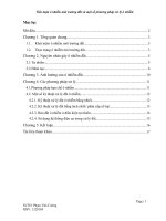 tiểu luận: ô nhiễm môi trương đất và một sô phương pháp xử lý ô nhiễm