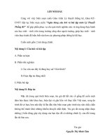 Ngân hàng câu hỏi và bài tập môn Lý thuyết Thống kê