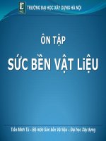 On tập sức bền vật liệu 1