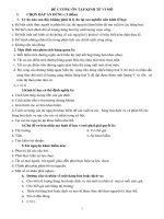 đề cương ôn tập kinh tế vi mô