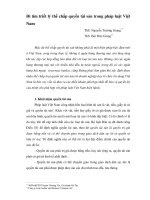 Đi tìm triết lý thế chấp quyền tài sản trong pháp luật Việt Nam