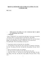 Tài liệu đề tài môn dịch vụ công Đại học KInh tế Quốc dân