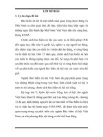 Thực trạng công tác bảo hiểm xã hội tại tỉnh hoà bình giai đoạn 1998   2002 