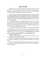 Biện pháp nâng cao sử dụng nguyên vật liệu tại công ty TNHH TM và TTNT thành trang  