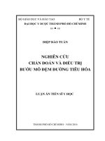 Nghiên cứu chuẩn đoán và điều trị bướu mô đệm đường tiêu hóa