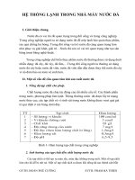 Đề tài Hệ thống lạnh trong nhà máy nước đá