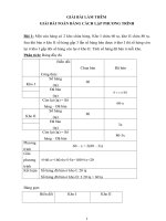 Hướng dẫn chi tiết phân tích giải bài toán bằng cách lập phương trình