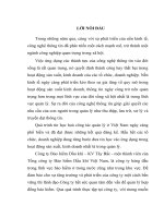 Phân tích, thiết kế chương trình quản lý hợp đồng bảo hiểm tại công ty bảo hiểm dầu khí – KV tây bắc 