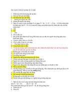 Trắc nghiệm ôn tập kinh tế vi mô