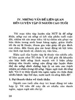 Ebook luyện tập dưỡng sinh và sức khỏe người cao tuổi  phần 2