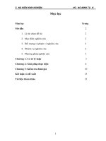 skkn lựa chọn một số bài tập nhằm phát triển thể lực môn cầu lông cho học sinh THPT 