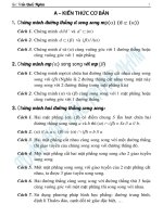 LY THUYET HINH HOC KHONG GIAN MON TOAN 12 FULL