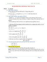 Chuyên đề Hệ phương trình toán 9