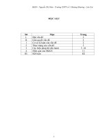 Skkn đổi mới các hoạt động của đoàn thanh niên trong trường THPT 