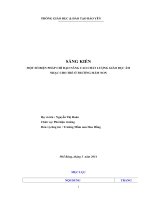 Một số biện pháp chỉ đạo nâng cao chất lượng giáo dục âm nhạc 