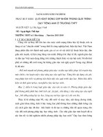 SKKN PHÁT HUY HIỆU QUẢ HOẠT ĐỘNG CẶP NHÓM TRONG QUÁ TRÌNH DẠYTIẾNG ANH Ở TRƯỜNG THPT