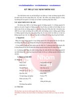 Bài giảng kỹ thuật xác định nhóm máu