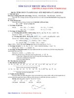 Tóm tắt lí thuyết hóa vô cơ - TaiLieu
