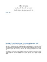 Văn mẫu lớp 5 hay tả cảnh vật