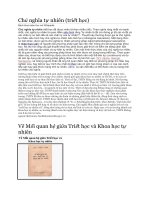 Chủ nghĩa tự nhiên và khoa học xã hội