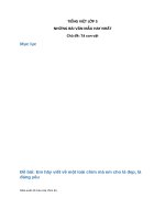 Văn mẫu hay lớp 5 tả con vật