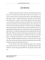 Tình hình thực hiện chính sách tài khóa của việt nam trong giai đoạn 2009 2013 