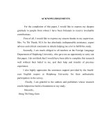 DIFFICULTIES IN THE VIETNAMESE   ENGLISH TRANSLATION OF THE FOURTH  YEARENGLISH MAJORS AT HAIPHONG UNIVERSITY AND SUGGESTED SOLUTIONS 