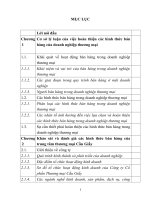 Một số giải pháp hoàn thiện các hình thức bán hàng của công ty CPTM cầu giấy 