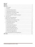 Đánh giá thời cơ kinh doanh quốc tế của PepsiCo tại thị trường Việt Nam Đề xuất giải pháp đối với marketing quảng cáo nhăm thích ứng với thời cơ marketing quốc tế của PepsiCo