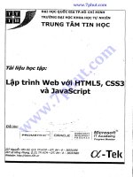 Lập trình web với html hay