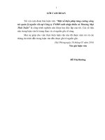 Một số biện pháp tăng cường công tác quản lý nguồn vốn tại công ty TNHH xuất nhập khẩu và thương mại thái tuấn 