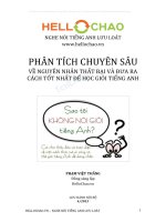 Đúc kết cách học giỏi tiếng anh