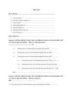 Nhận xét chương trình văn học việt nam hiện đại trong sách giáo khoa ngữ văn trung học phổ thông