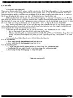 Ly thuyet Hoa vo co Full Đại Học (Luyện thi 2016)