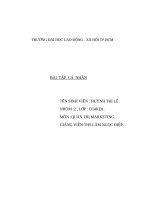 Chiến lược marketing hiện tại của sản phẩm bút bi thiên long