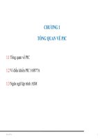 Bài giảng về Vi điều khiển PIC 16F877A