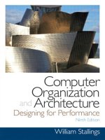 Computer organization and architecture 9th edition