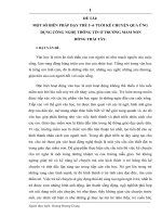 MỘT SỐ BIÊN PHÁP DẠY TRẺ 5 -6 TUỔI KỂ CHUYỆN QUA ỨNG DỤNG CÔNG NGHỆ THÔNG TIN Ở TRƯỜNG MẦM NON HỒNG THÁI TÂY