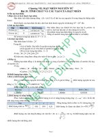 Luyện thi THPT quốc gia 2016 chương 7 hạt nhân nguyên tử