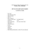 Sáng kiến kinh nghiệm kỹ năng môn toán lớp 1